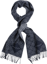 Icon G Wool Scarf - Marine